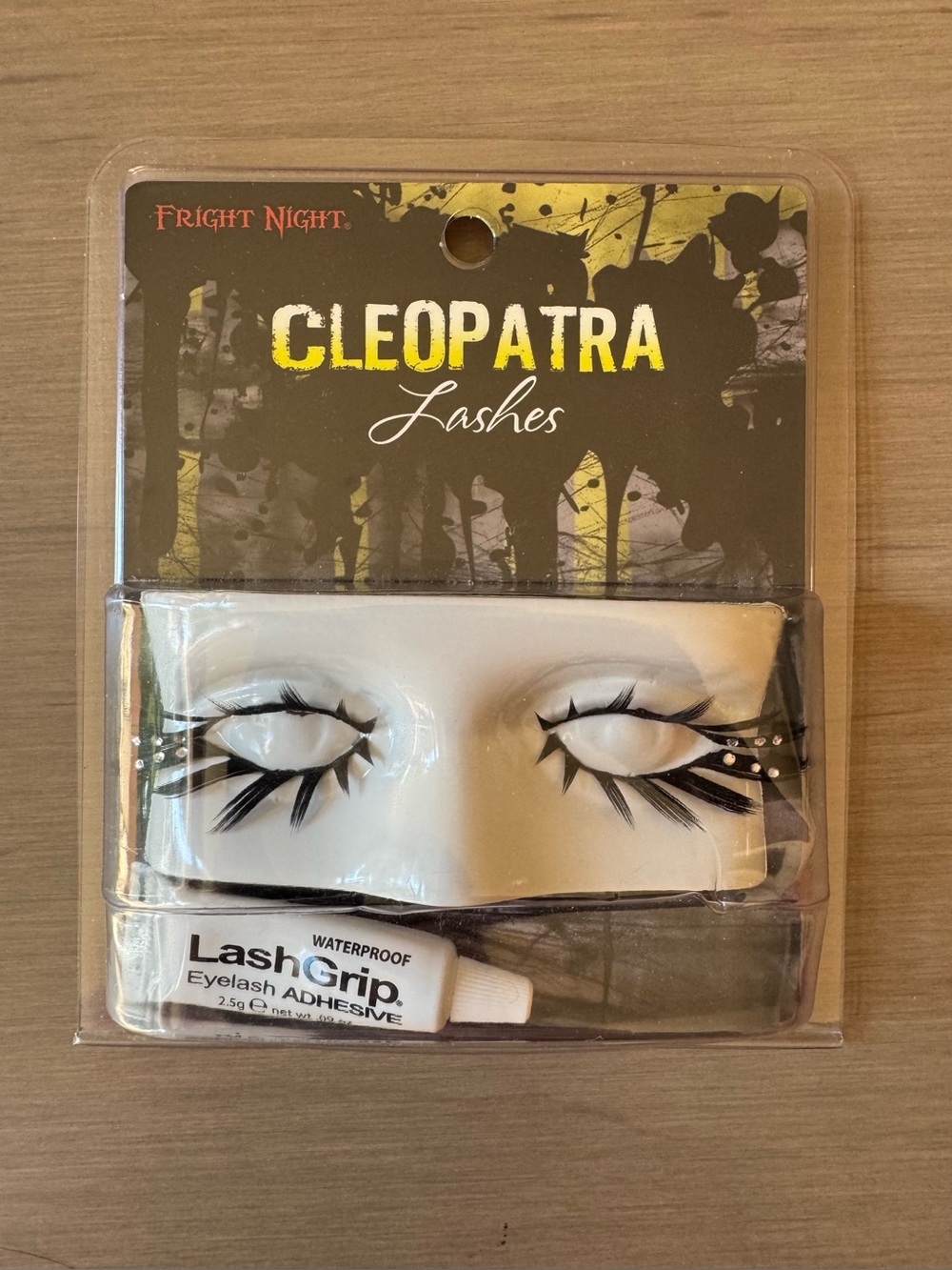 Fright Night Cleopatra False Lashes with Rhinestones